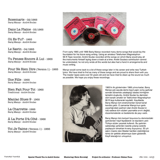 Barış Manço - Manlac Blues 9 LP